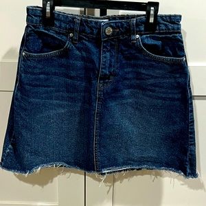 WILLIAM RAST HIGH WAISTED JEAN SKIRT SIZE 26
